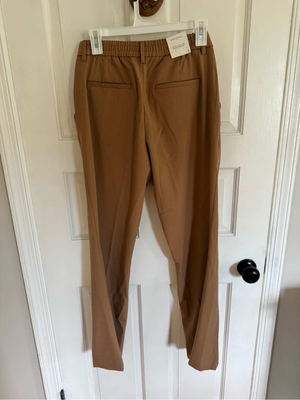 NWT Banana Republic Women’s Tailored Wide-Leg Pants in Camel, size S - Picture 4 of 6